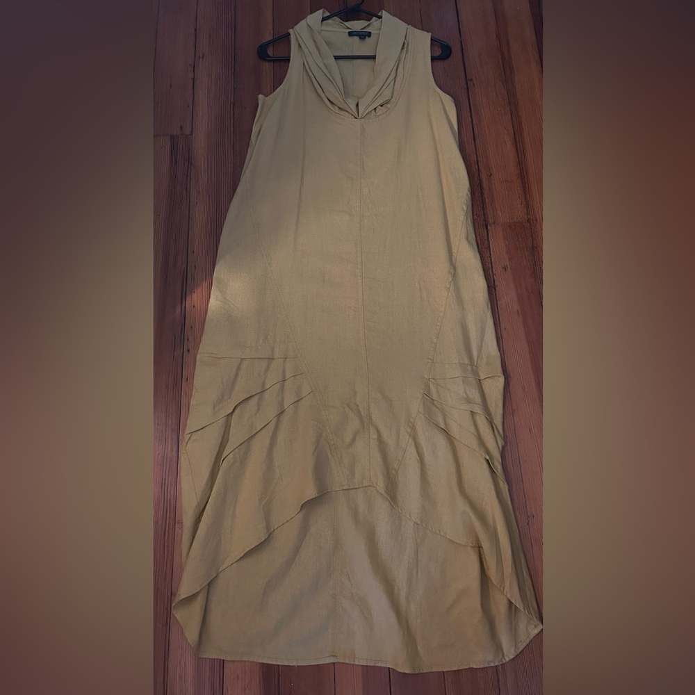 For Cynthia dress with cowl neck